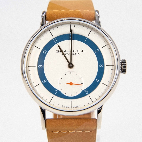 Sea-Gull Slim | Independent Second Dial | Concentric Circles | 39mm Automatic Watch